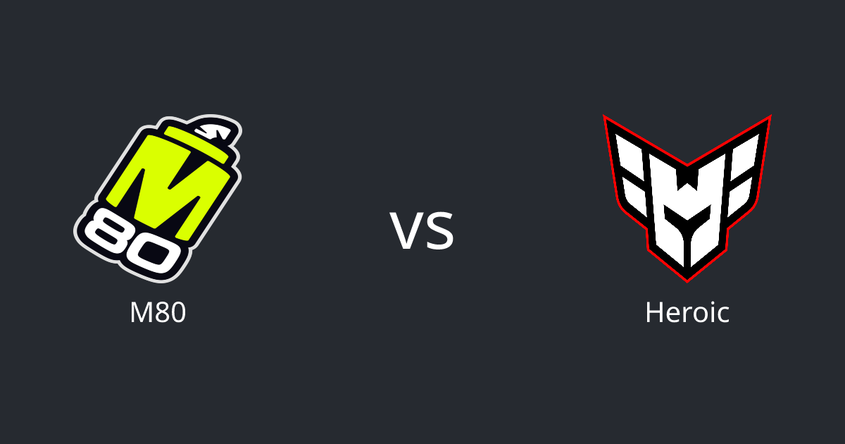 M80 & Heroic,29.09.2025 на ESL Pro League Season 22 2025 по CS2
